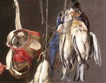 Willem Van Aelst : Hunting Still-Life (detail)
